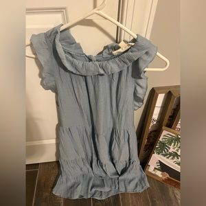 Sweet Wanderer blue Sunday dress